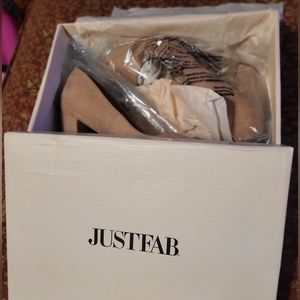 JustFab Blush pumps